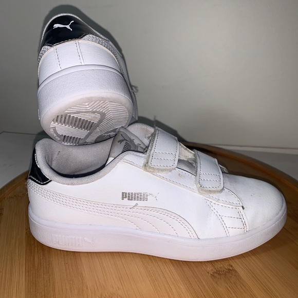 PUMA KIDS SMASH V2 LEATHER Sneakers - Picture 2 of 9